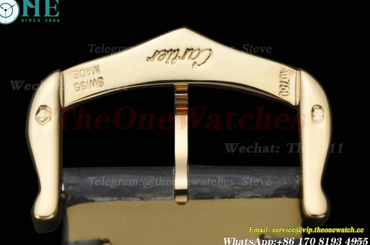 25.5mm DRF Dial Must Silver Quartz YG Tank LE 0224